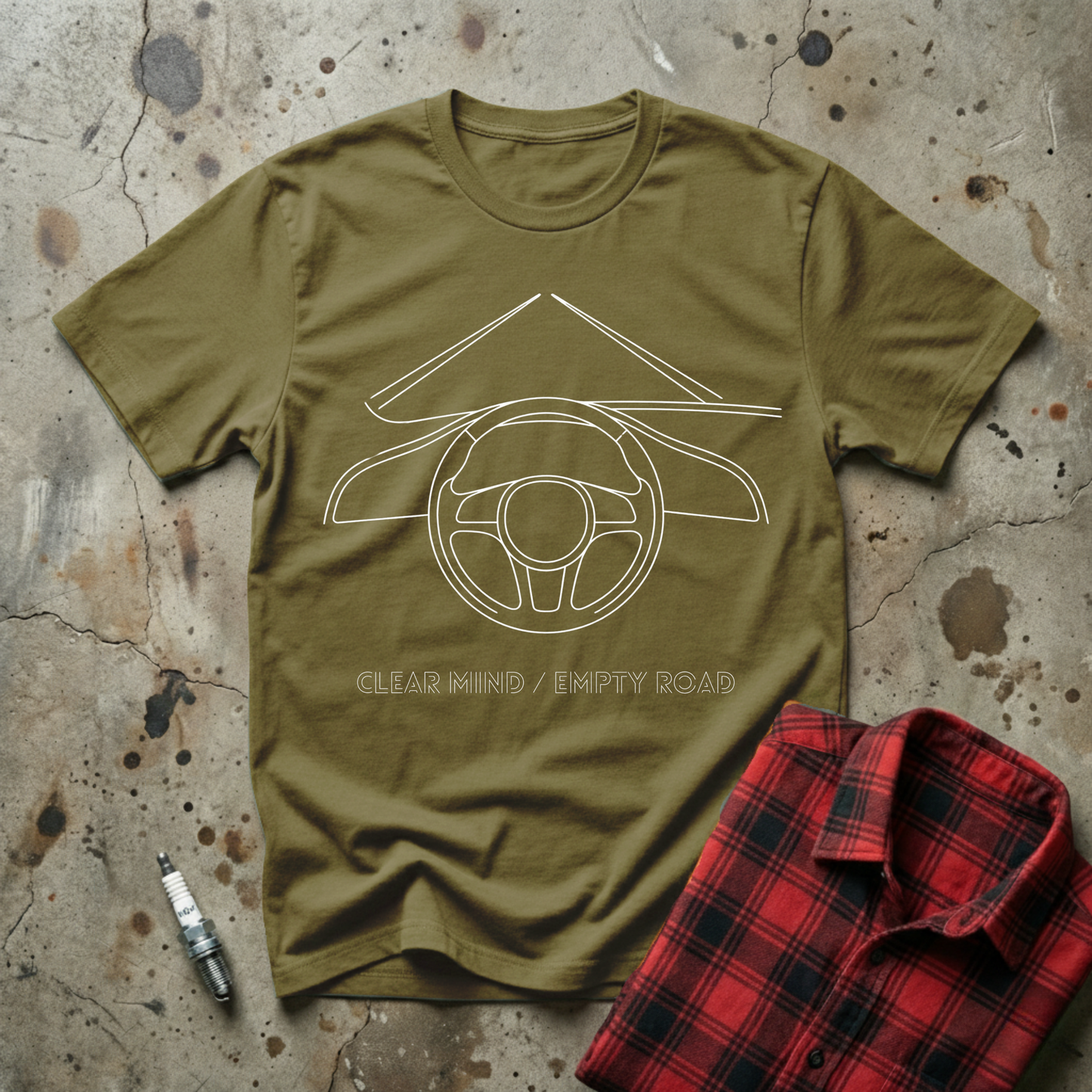 Clear Mind Empty Road T-shirt