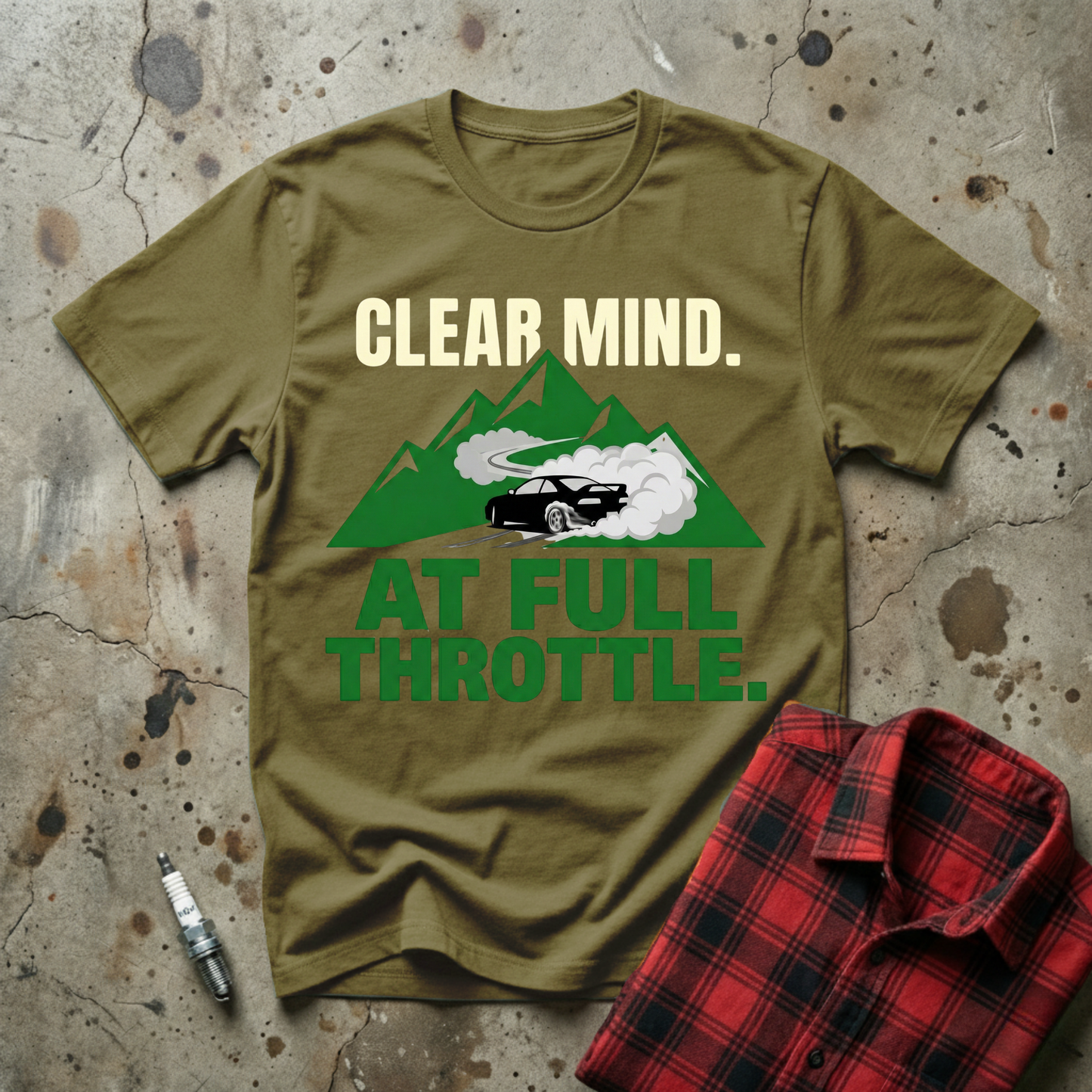 Clear Mind At Full Throttle T-shirt