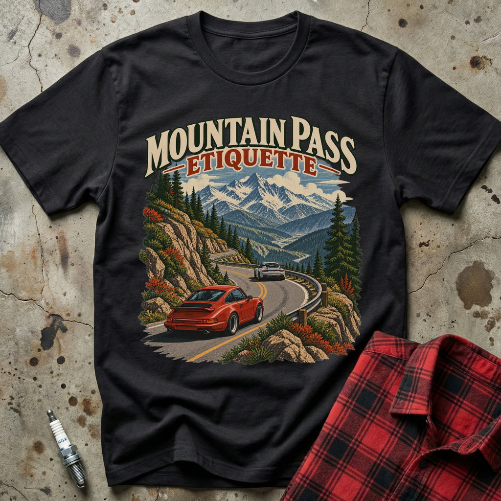 Mountain Pass Etiquette T-Shirt - Black
