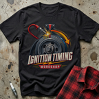 Ignition Timing Workshop T-Shirt - Black