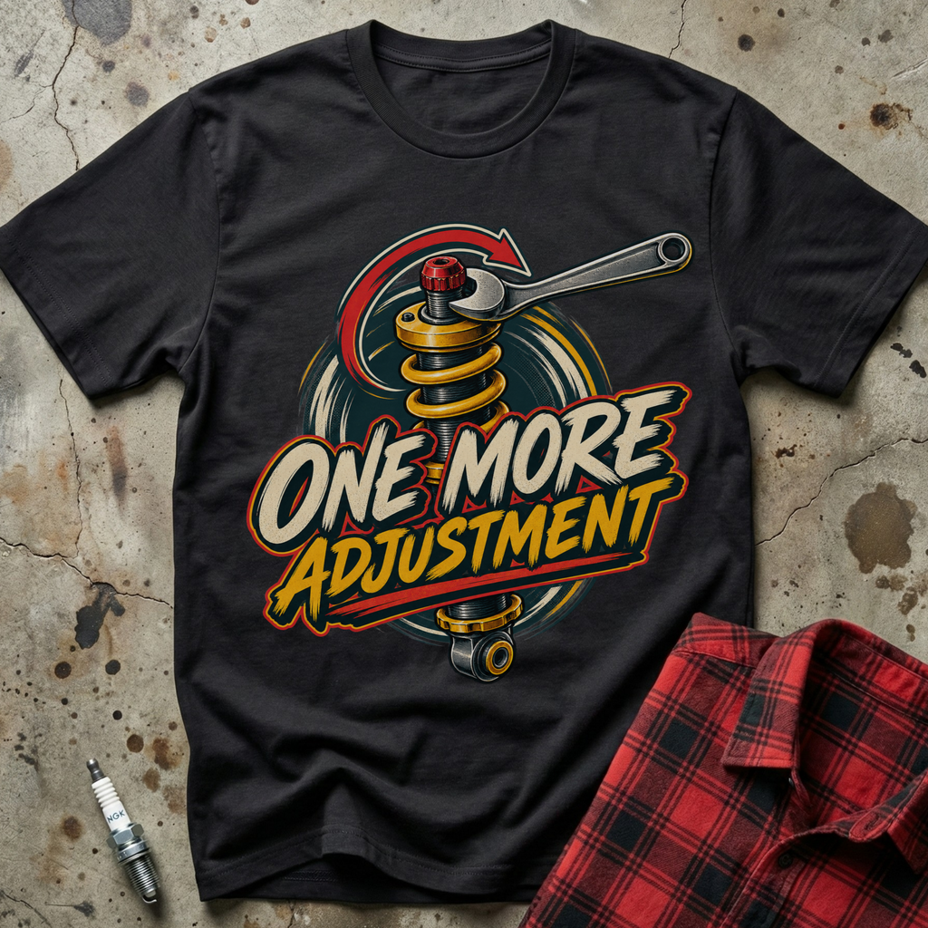 One More Adjustment T-Shirt - Black