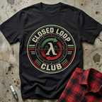 Closed Loop Club T Shirt - Black