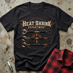 Heatshrink Department T Shirt - Black
