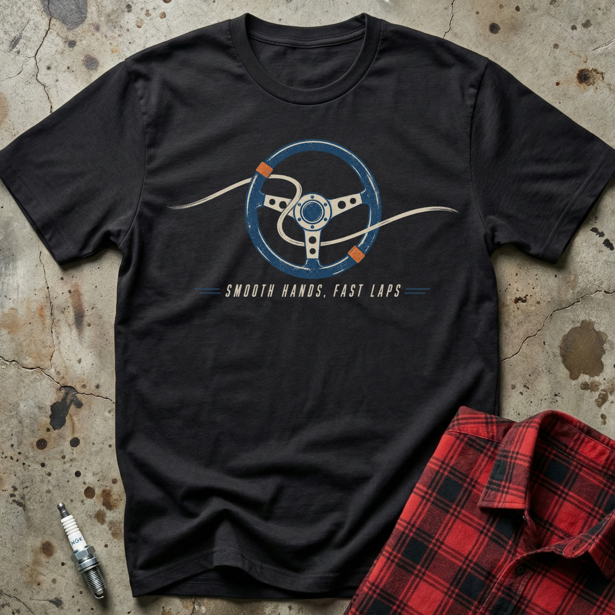 Smooth Hands Fast T-Shirt - Black