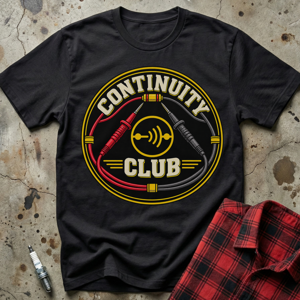 Continuity Club T Shirt - Black