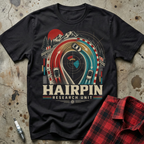 Hairpin Research Unit T-Shirt - Black