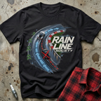 Rain Line Society T-Shirt - Black