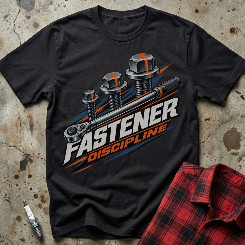 Fastener Discipline T-Shirt - Black