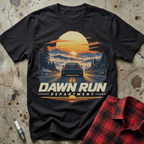 Dawn Run Department T-Shirt - Black