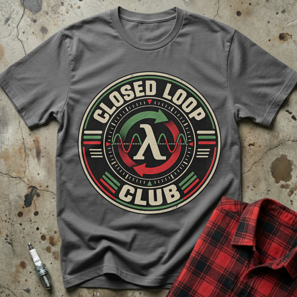 Closed Loop Club T Shirt - Charcoal
