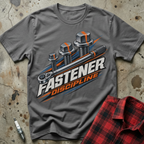 Fastener Discipline T-Shirt - Charcoal