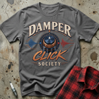 Damper Click Society T-Shirt - Charcoal