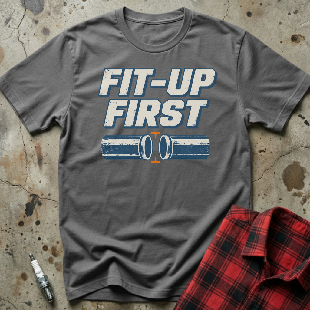 Fit Up First T-Shirt - Charcoal