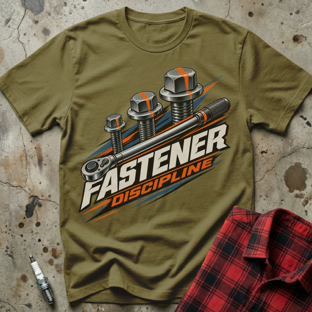 Fastener Discipline T-Shirt - Military Green