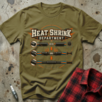 Heatshrink Department T Shirt - Military Green