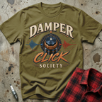 Damper Click Society T-Shirt - Military Green