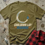 Cooldown Lap Required T-Shirt - Military Green