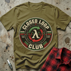 Closed Loop Club T Shirt - Military Green