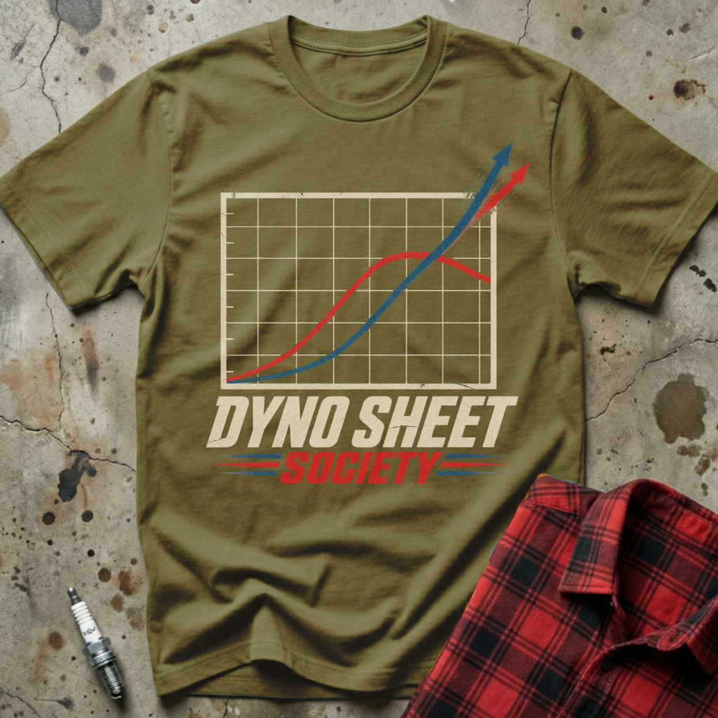 Dyno Sheet Society T Shirt - Military Green