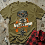 Unsprung Weight Matters T-Shirt - Military Green