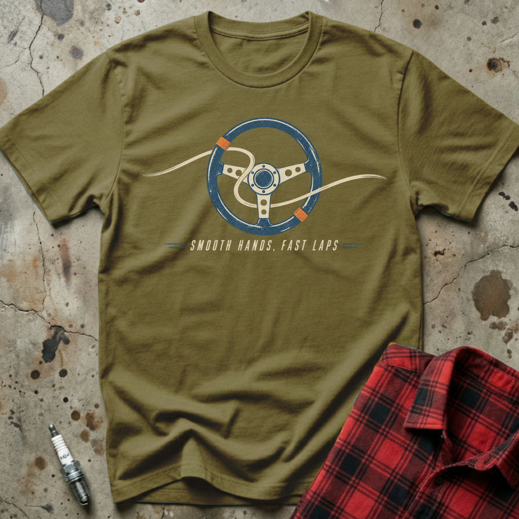 Smooth Hands Fast T-Shirt - Military Green