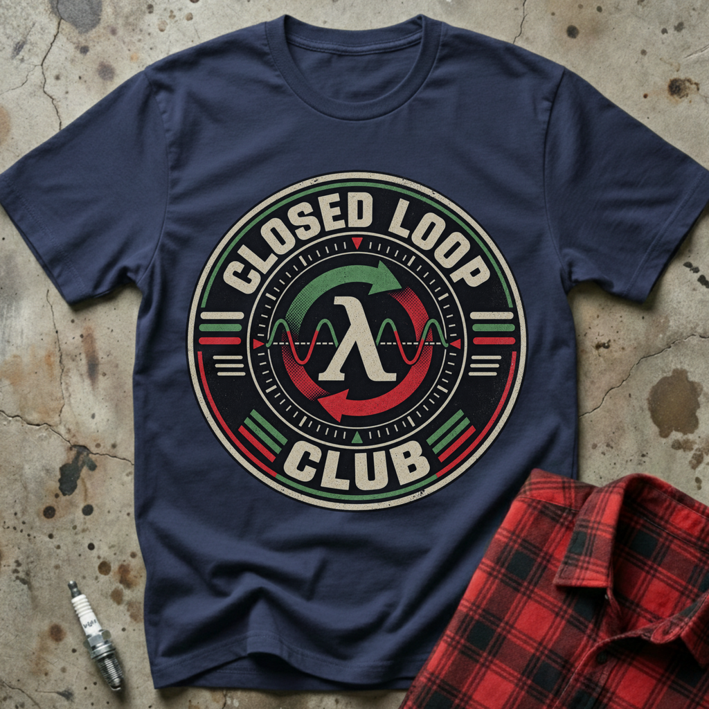 Closed Loop Club T Shirt - Navy