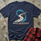 Driven And Detailed T-Shirt - Navy