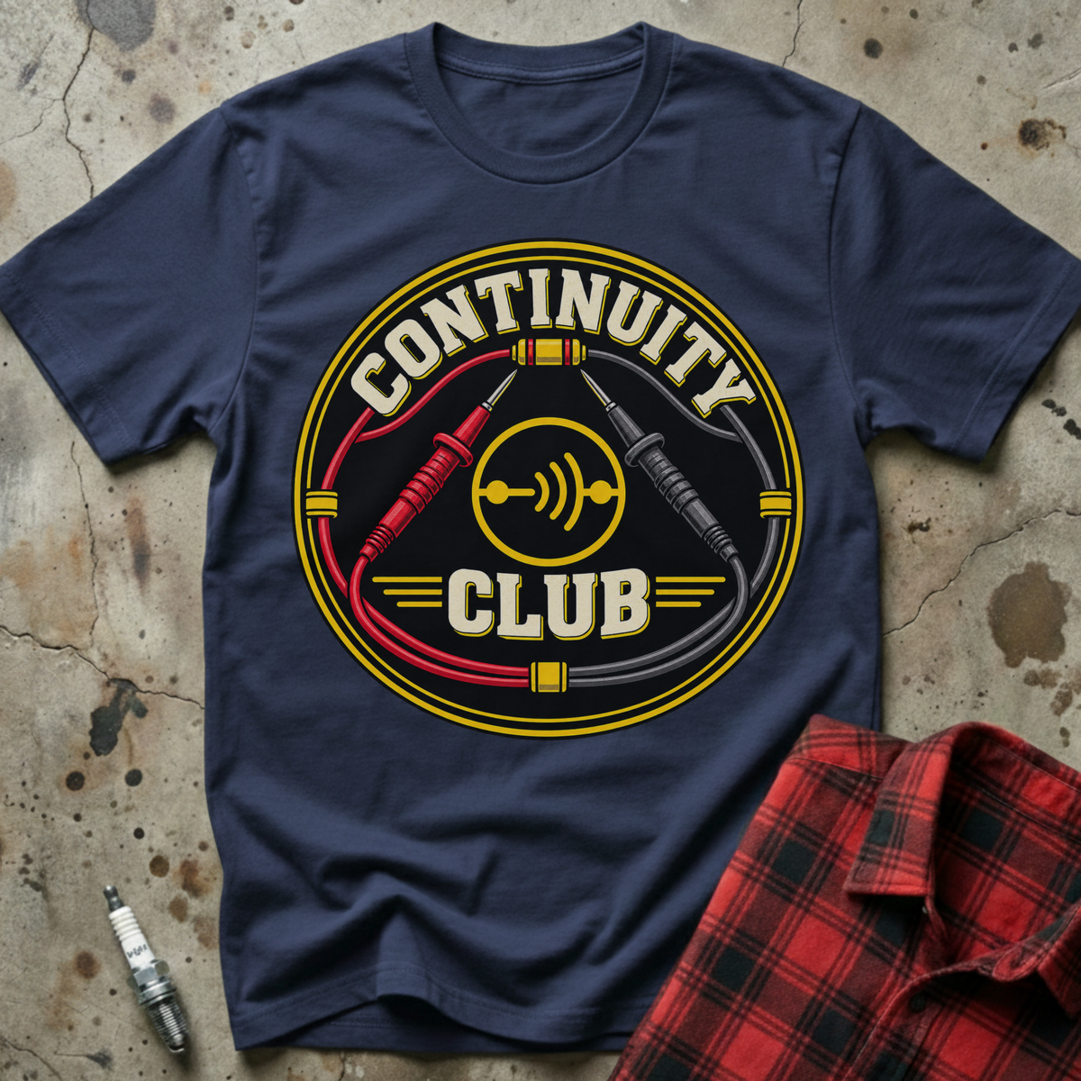 Continuity Club T Shirt - Navy