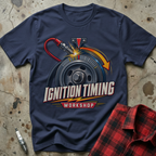 Ignition Timing Workshop T-Shirt - Navy
