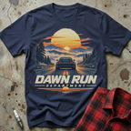 Dawn Run Department T-Shirt - Navy