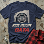 Ride Height Data T-Shirt - Navy