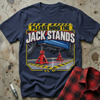 Mind Jack Stands T-Shirt - Navy