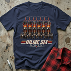 Inline Six Department T Shirt - Navy