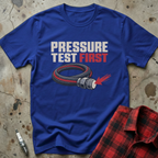 Pressure Test First T-Shirt - Royal
