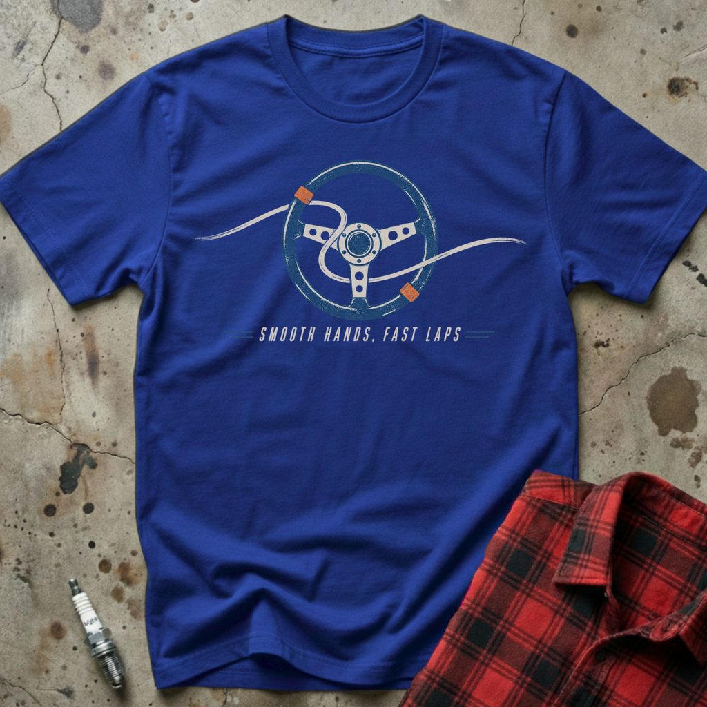 Smooth Hands Fast T-Shirt - Royal
