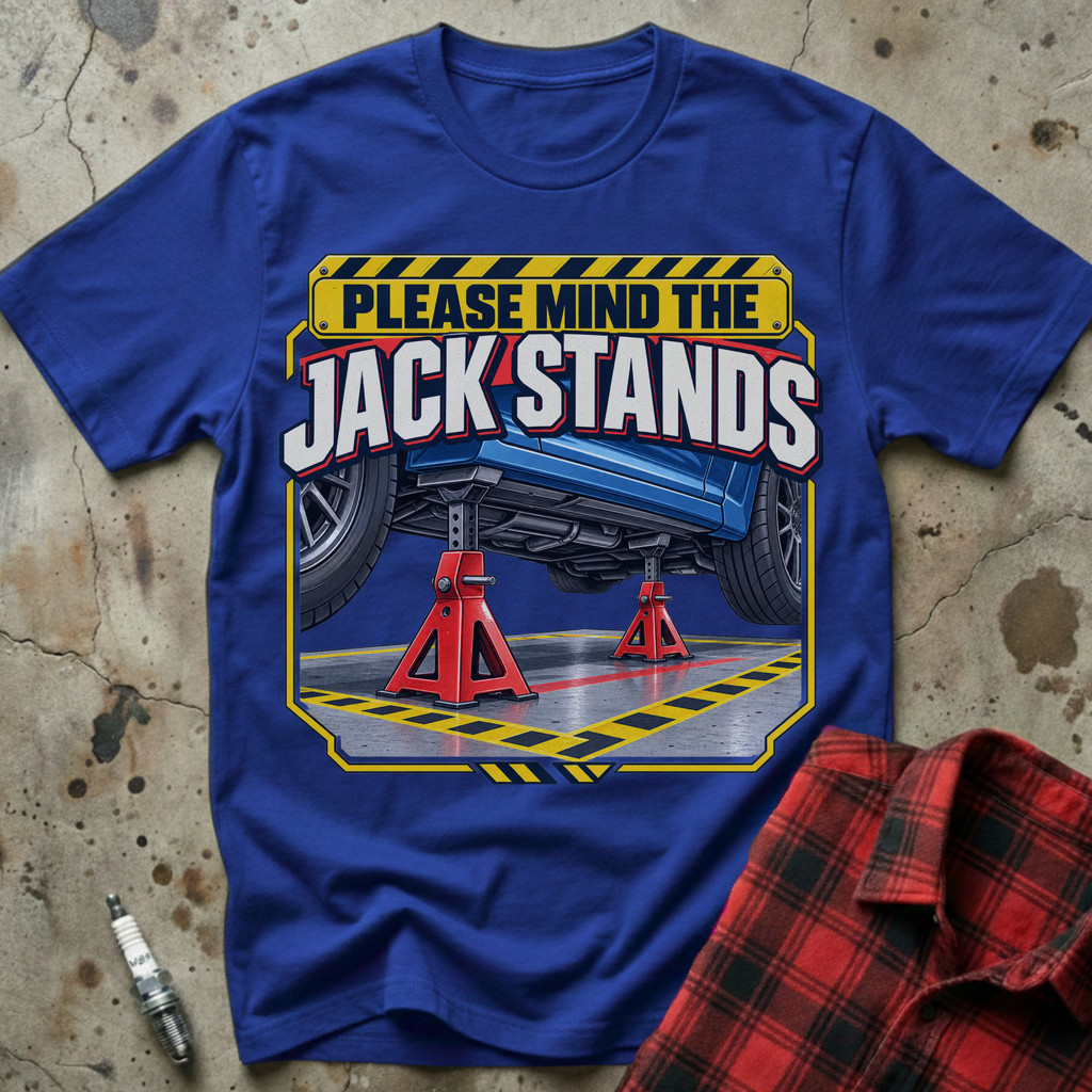 Mind Jack Stands T-Shirt - Royal