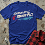 Minimum Input Pace T-Shirt - Royal