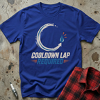 Cooldown Lap Required T-Shirt - Royal