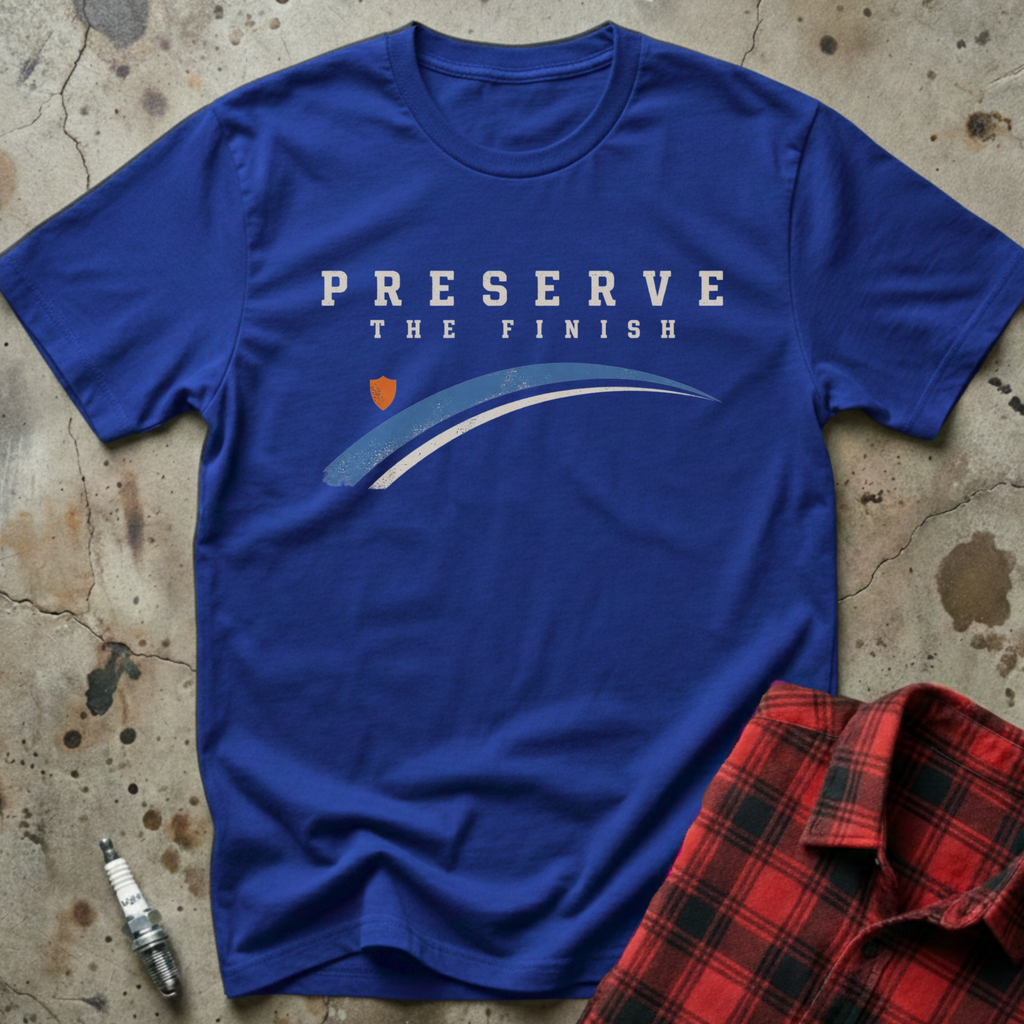 Preserve The Finish T-Shirt - Royal