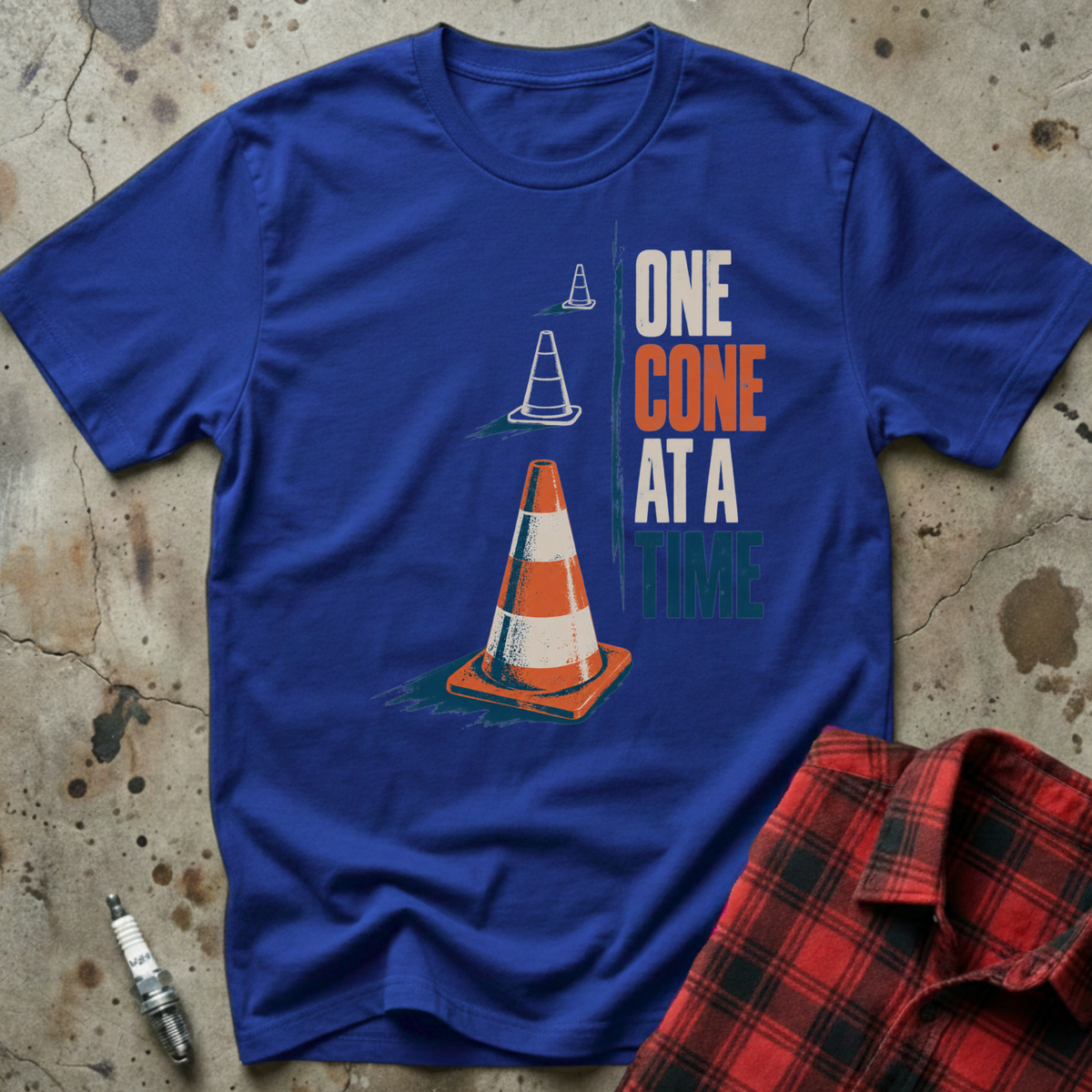 One Cone Time T-Shirt - Royal