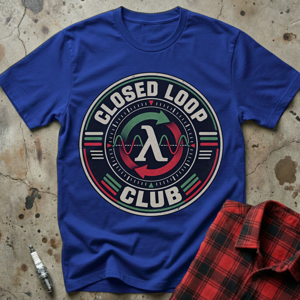 Closed Loop Club T Shirt - Royal