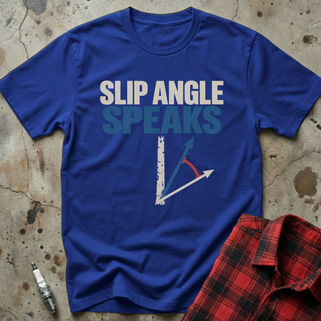 Slip Angle Speaks T-Shirt - Royal