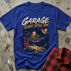 Garage Light On T-Shirt - Royal
