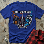 Fuel Spark Air T Shirt - Royal