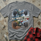 All Wheel Drive T Shirt - Sport Grey