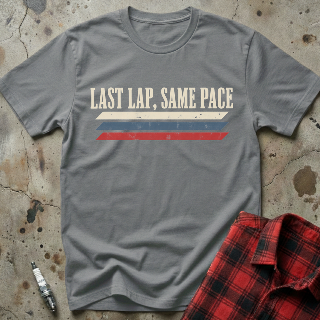 Last Lap Pace T-Shirt - Sport Grey