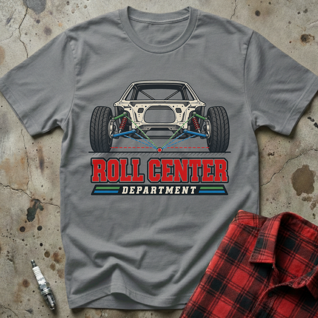 Roll Center Department T-Shirt - Sport Grey