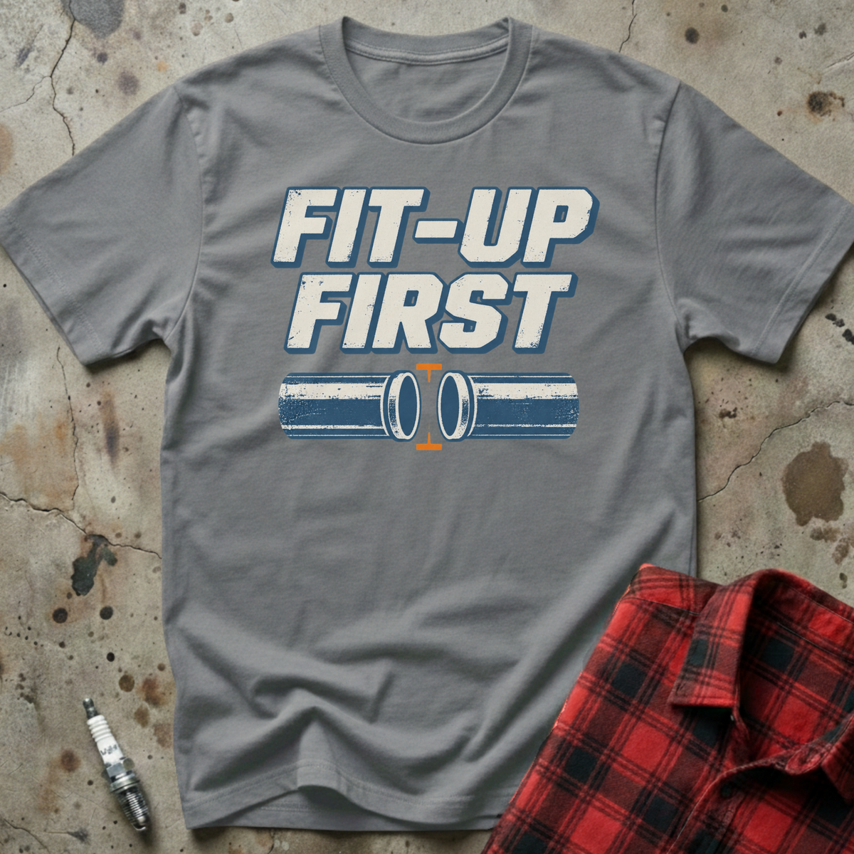 Fit Up First T-Shirt - Sport Grey