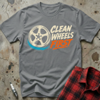 Clean Wheels First T-Shirt - Sport Grey