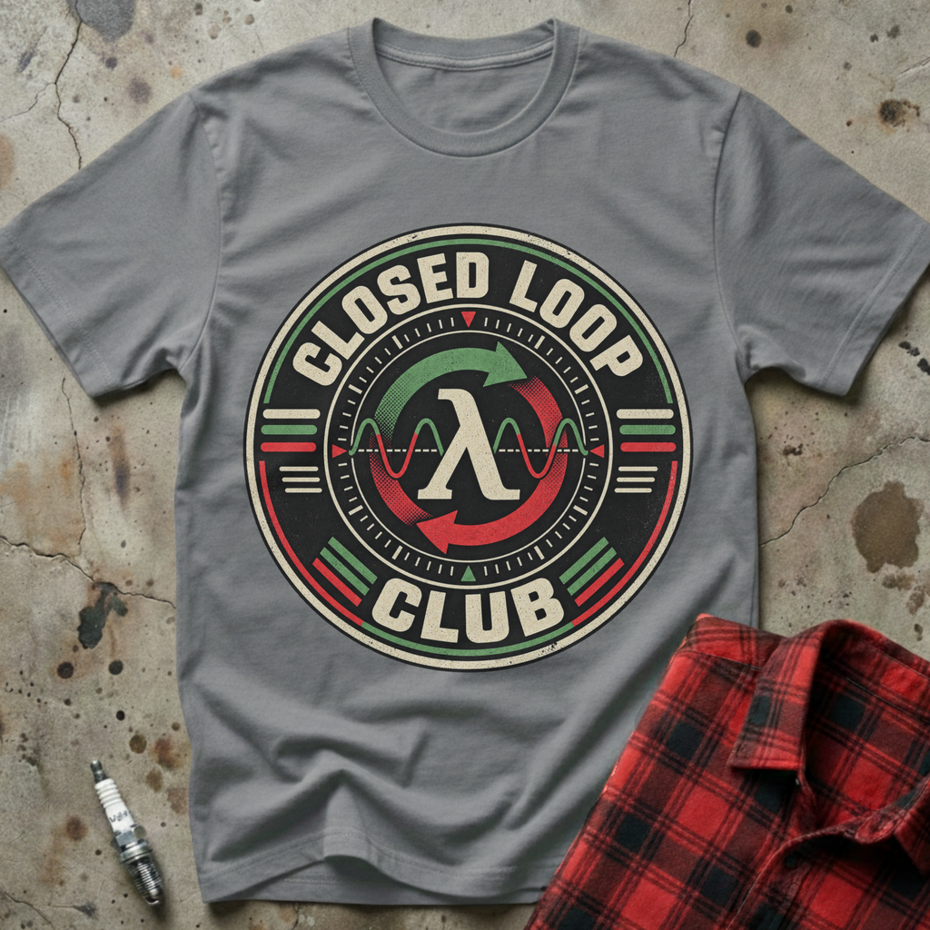 Closed Loop Club T Shirt - Sport Grey